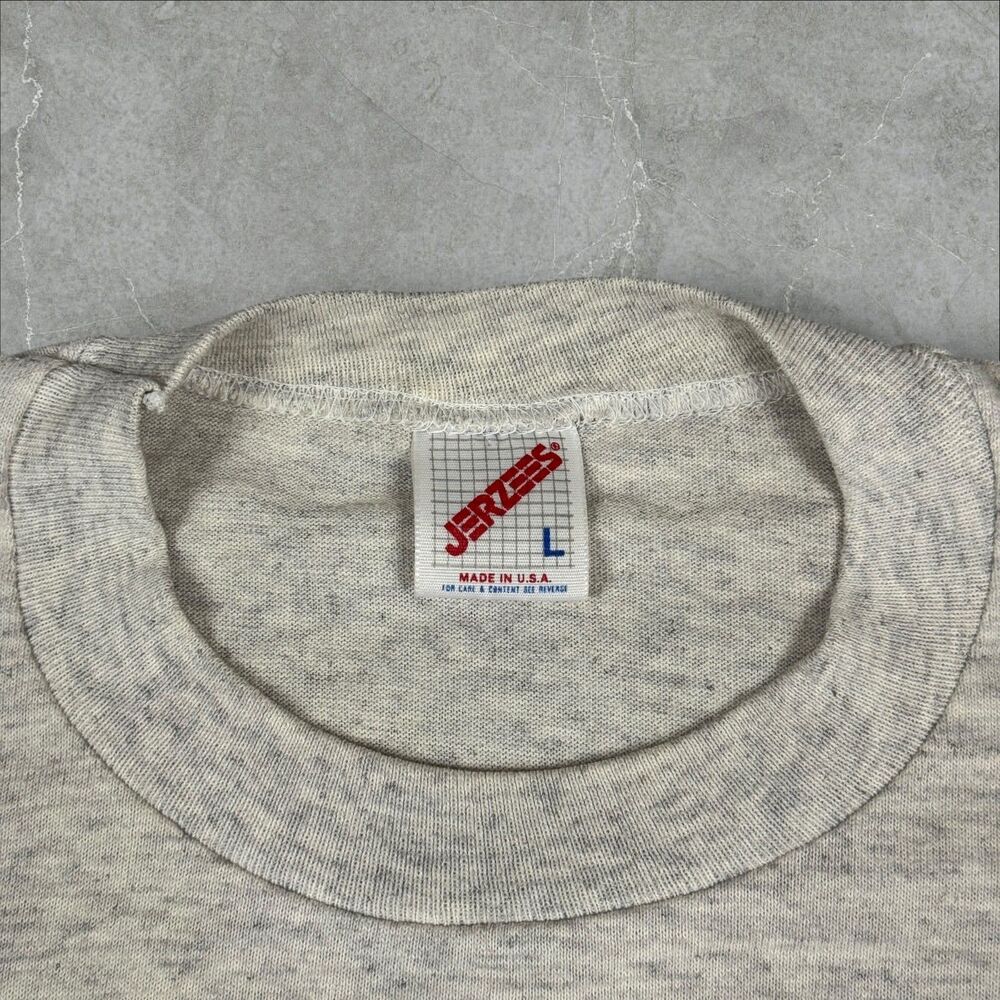 VTG Early 90s Country From Head to Toe Boots and Cowboy Hat Graphic Shirt - L - Picture 3 of 7